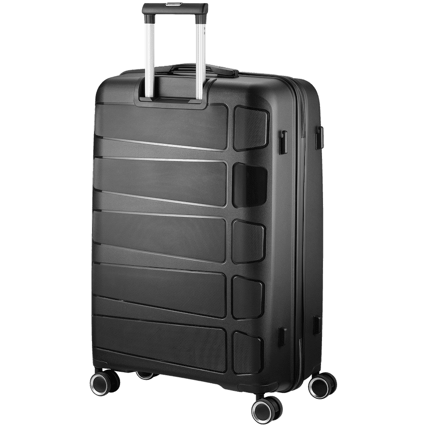 Travelwize Tourer PP 75cm 4-wheel Spinner Luggage Black