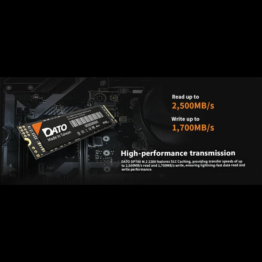 DATO DP700 NVMe M.2 2280 SSD 2tb