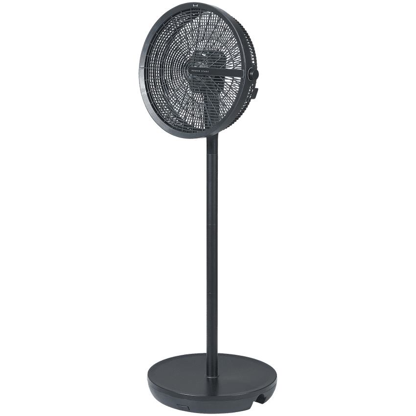 Boden Stark LED Display Stand Fan - Black