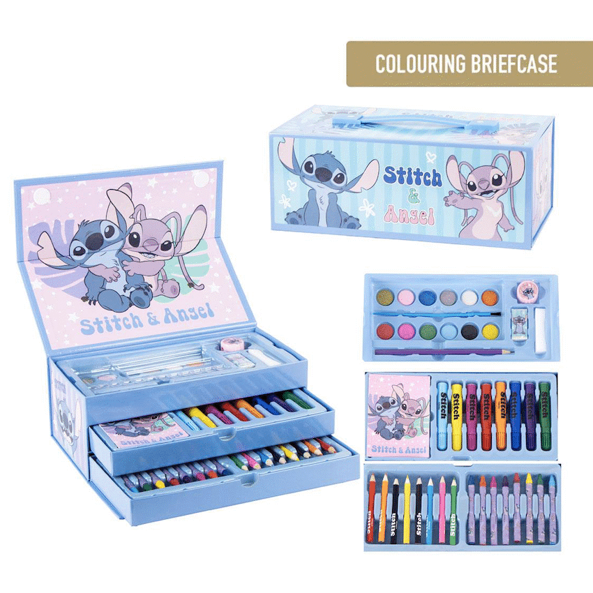 Stationery Chest Briefcase - Stitch