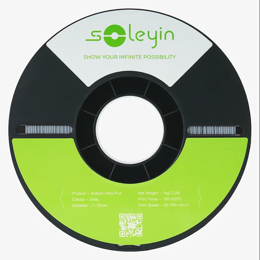 Soleyin Ultra PLA Matte Gray