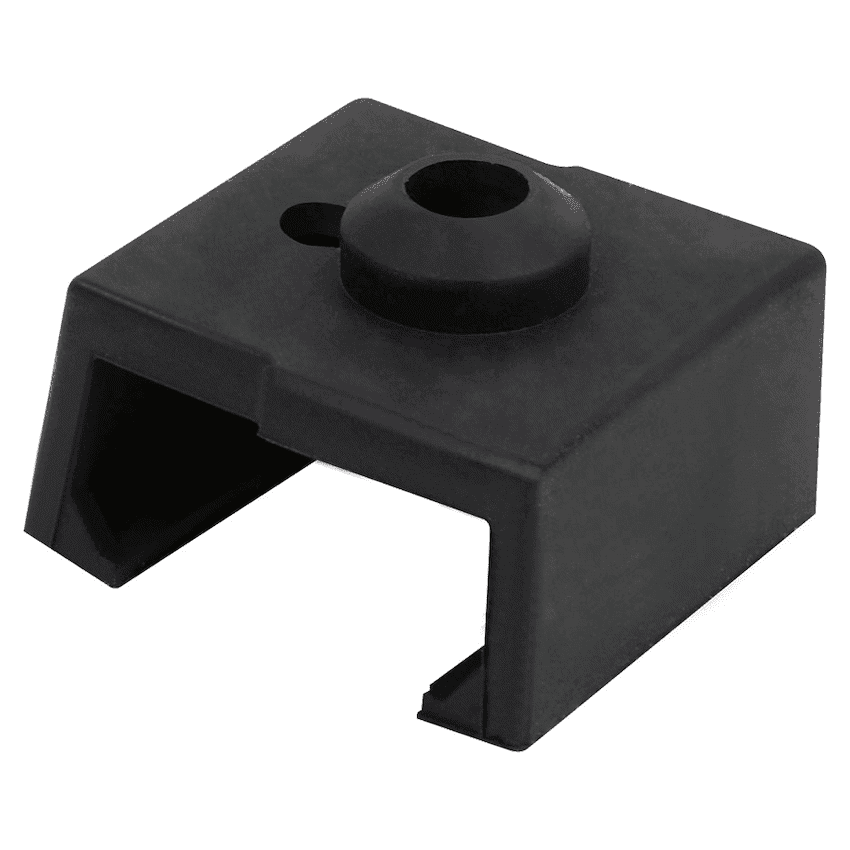 Creality Heating Block Silicone Cover (23x23x17) - Flame-Retardant Silicone - Black