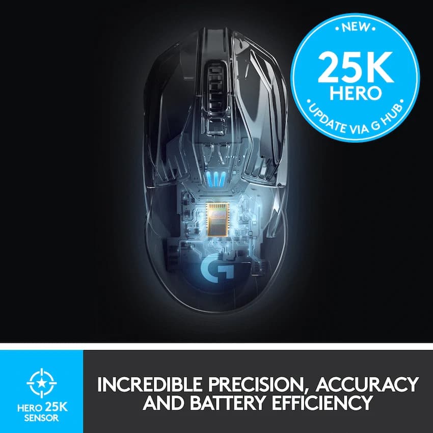 Logitech(R) G903 LIGHTSPEED Wireless  Gaming Mouse - BLACK