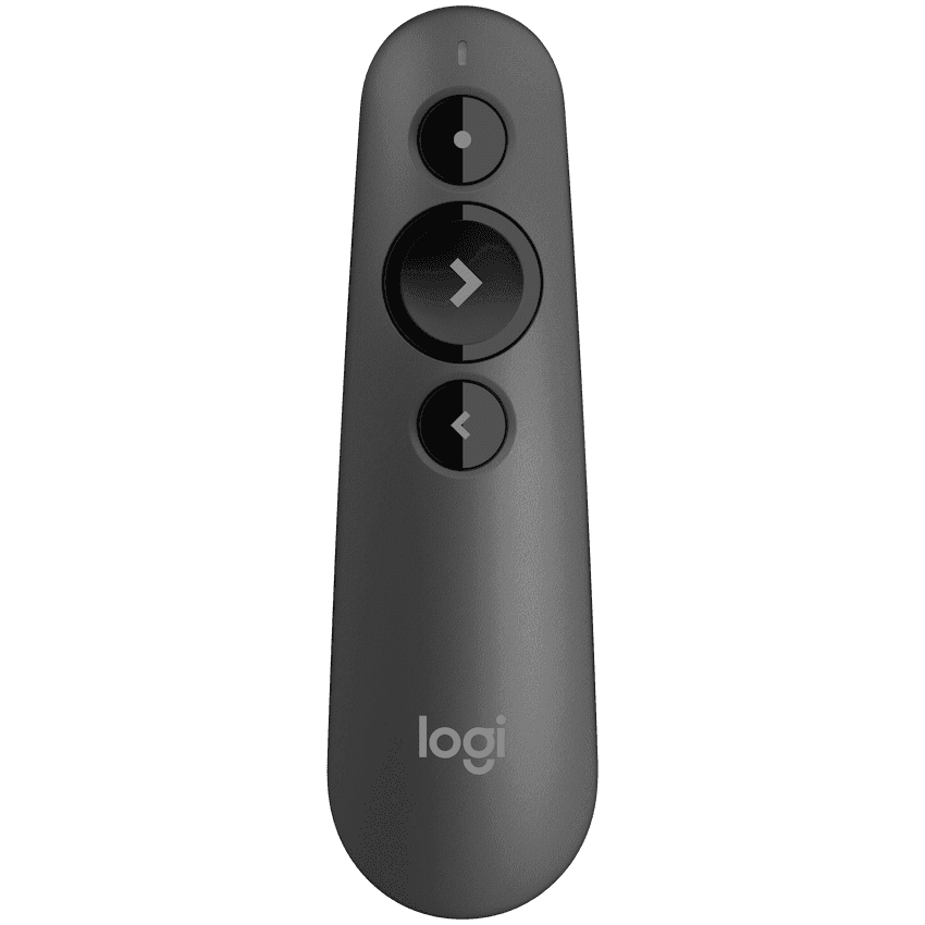 Logitech(R) R500s Laser Wireless Presentation Remote - Graphite