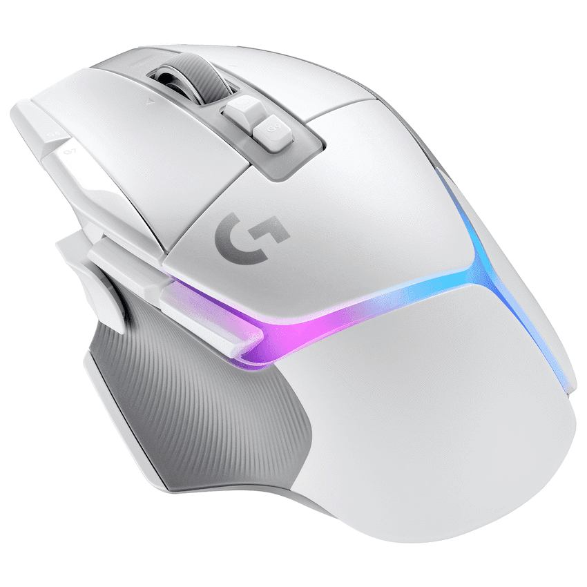 Logitech(R) G502 X Plus Wireless Gaming Mouse - White