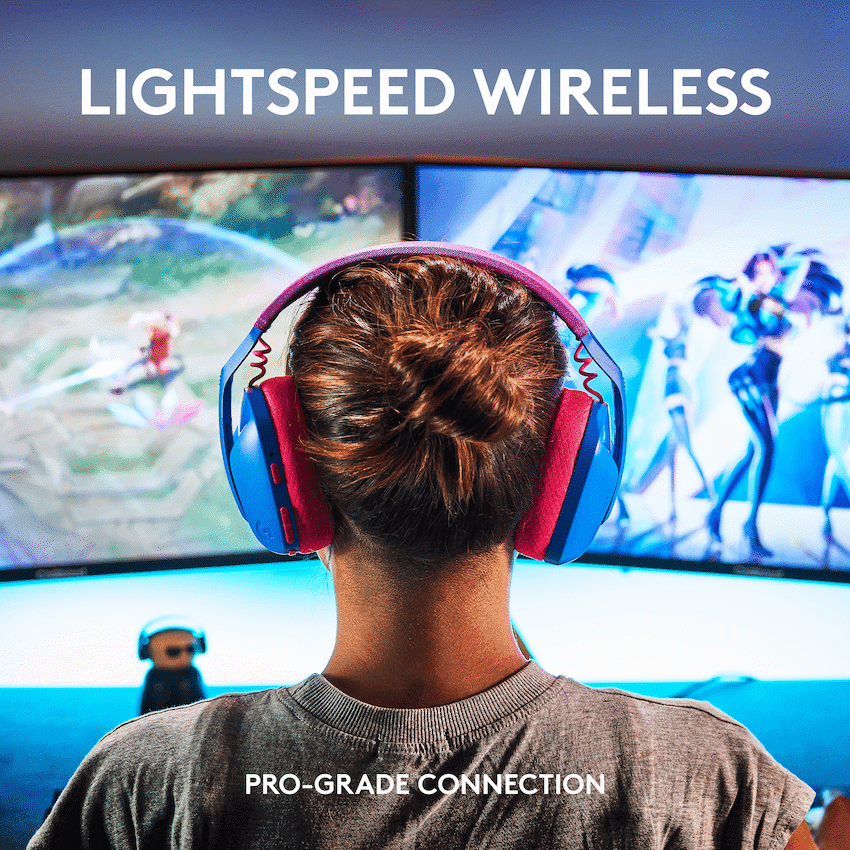 Logitech(R) G435 LIGHTSPEED Wireless Gaming Headset - Blue