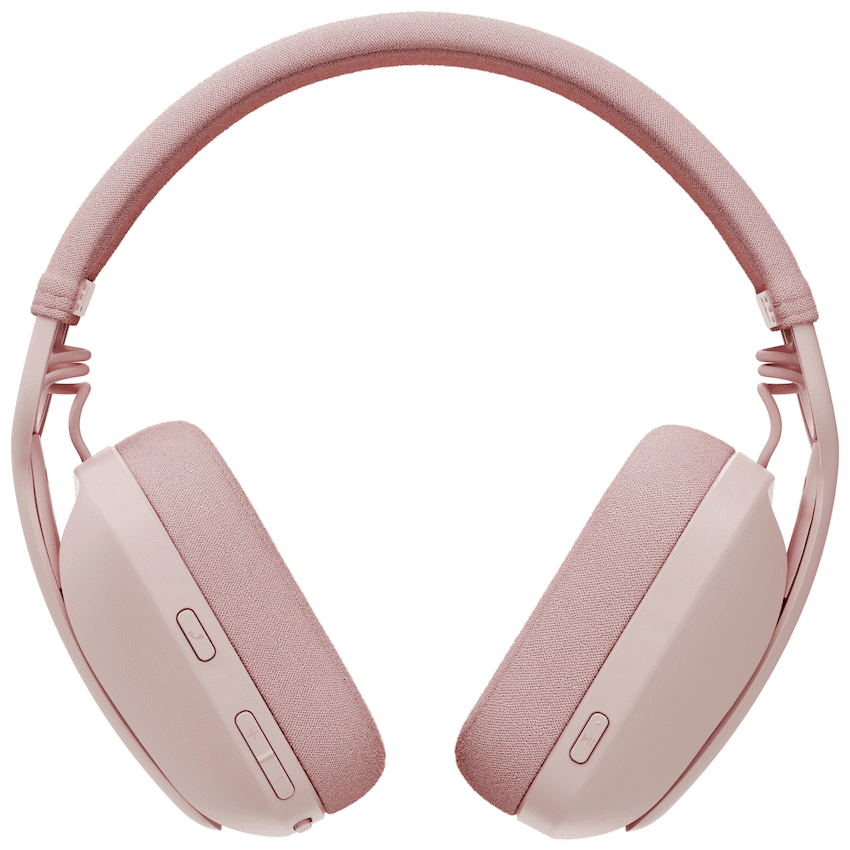 Logitech(R) Zone Vibe 100 Wireless Headphones - Rose
