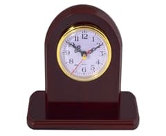 Rosewood Desk Clock