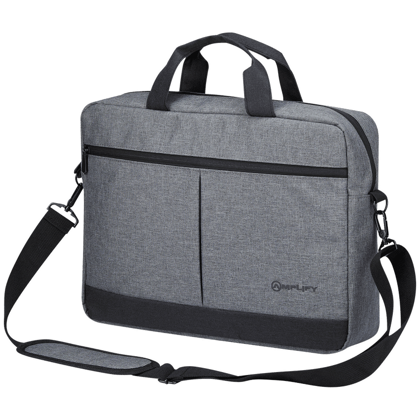 Amplify Ingwe 15.6"Laptop Shoulder Bag Black/Charcoal