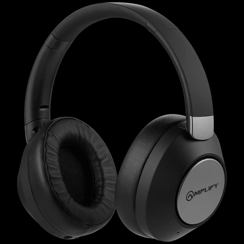 Amplify Onyx Bluetooth Wireless Headphones with ANC - Black