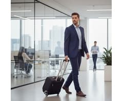 Wheelie Laptop Trolley Bag