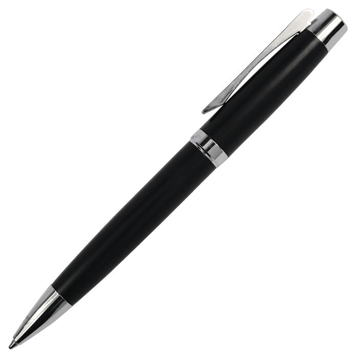 Square Clip Brass Ballpoint Pen