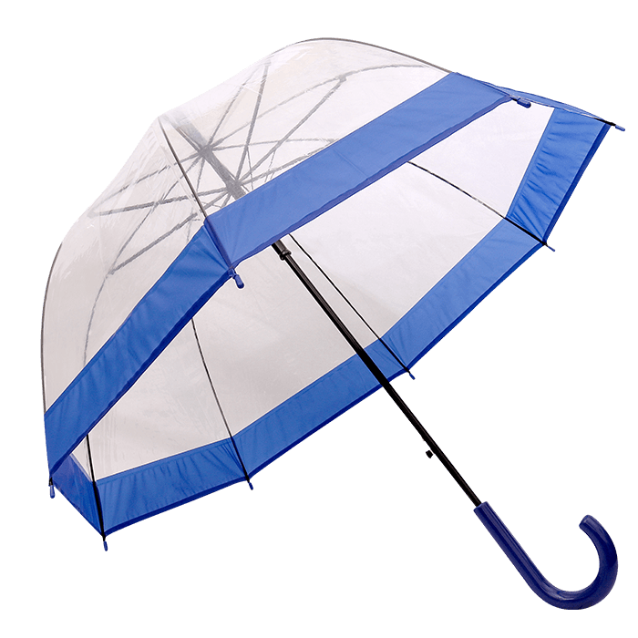 Dome Shaped Clear Umbrella