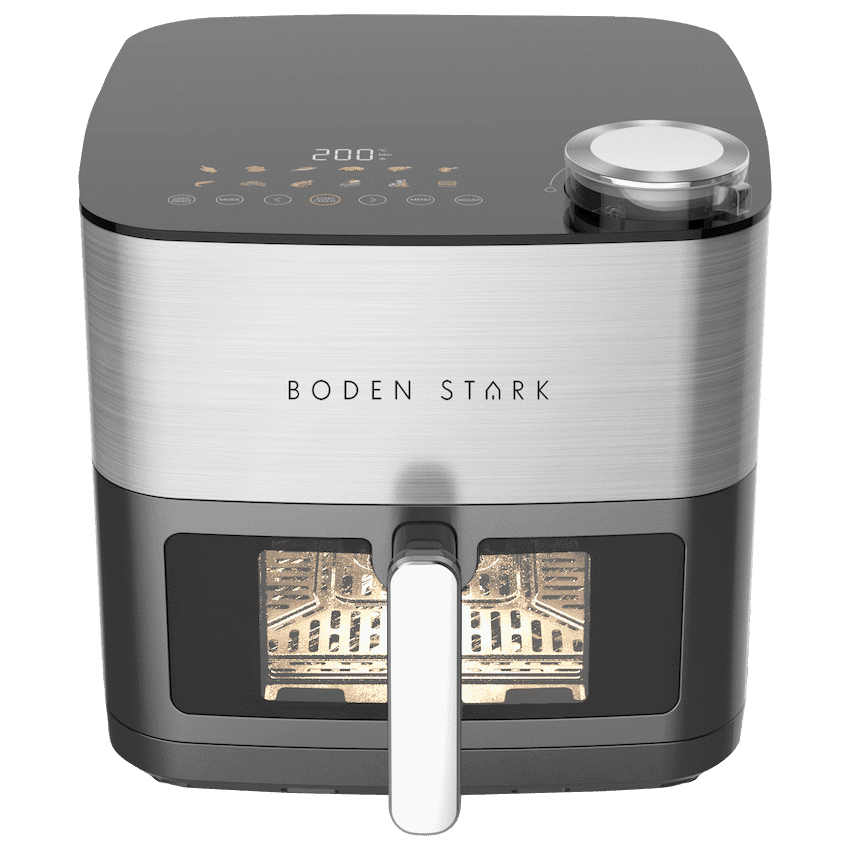 Boden Stark 8l Dual Element Air Fryer with Steaming Function