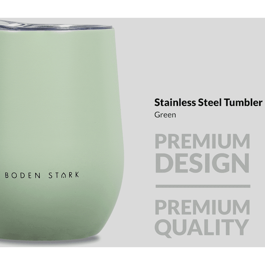 Boden Stark Tumbler 350ml Green