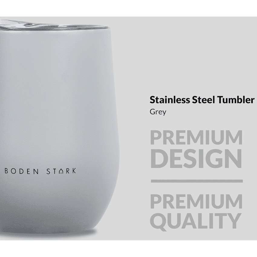 Boden Stark Tumbler 350ml Grey