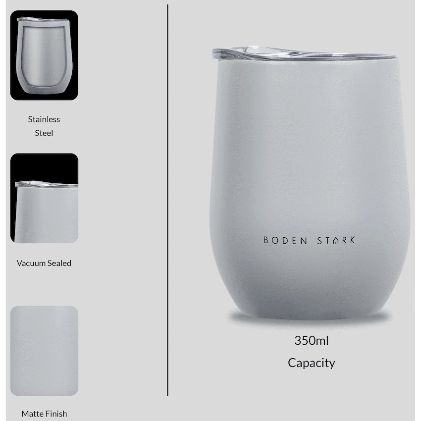 Boden Stark Tumbler 350ml Grey