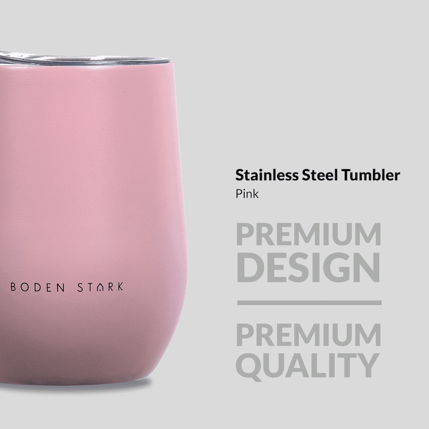 Boden Stark Tumbler 350ml Pink