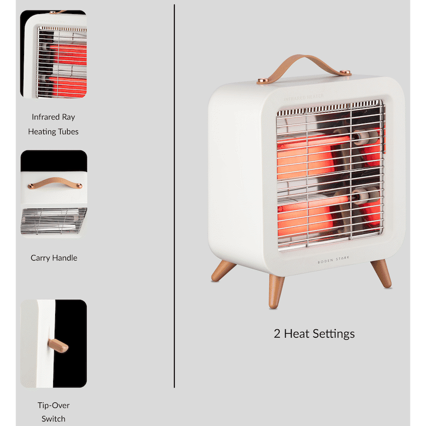 Boden Stark Infrared Bar Heater