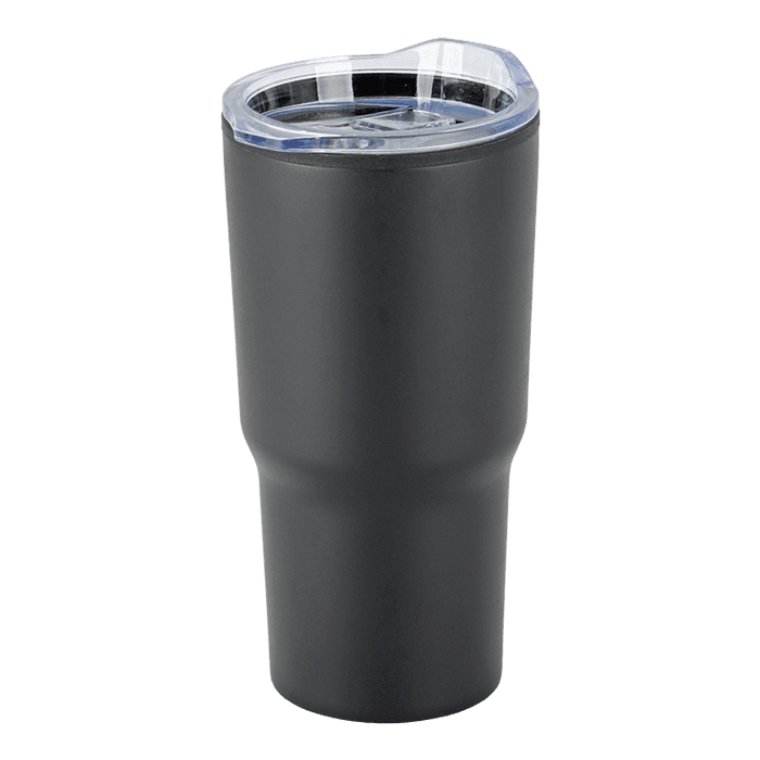590ml Stainless Steel Mug With Clear Lid