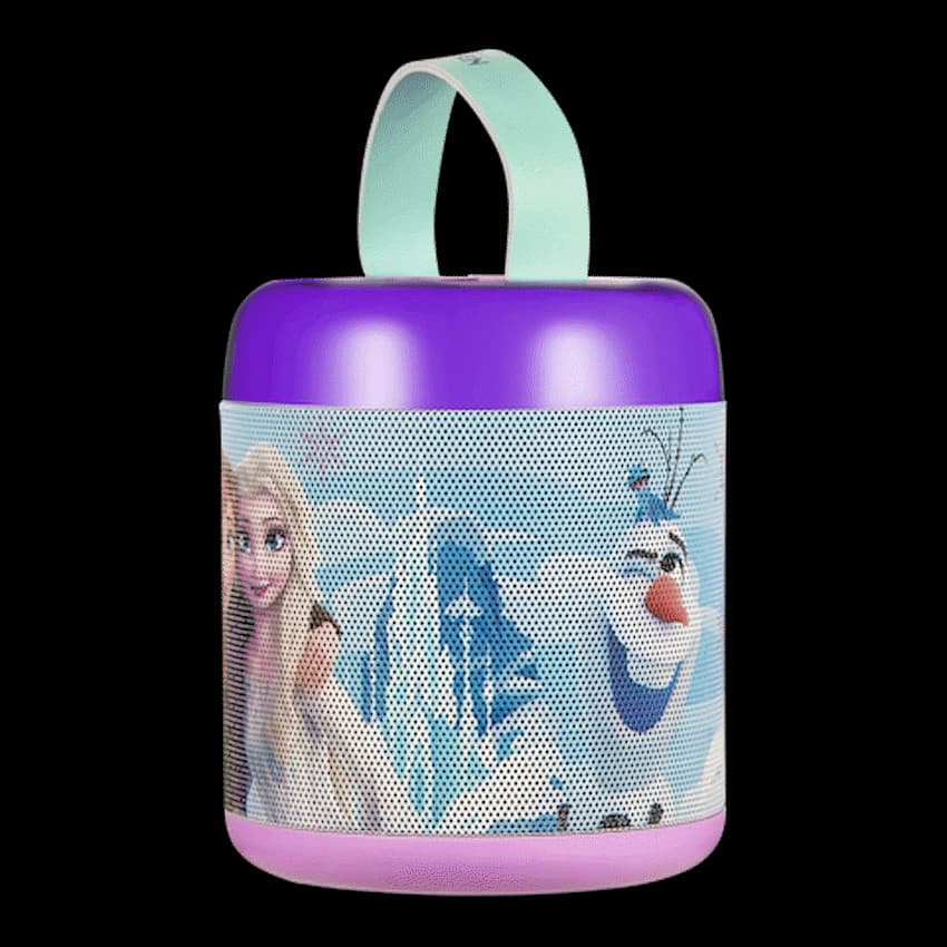 Disney Frozen Cylinder Karaoke Speaker with Bluetooth Microphone
