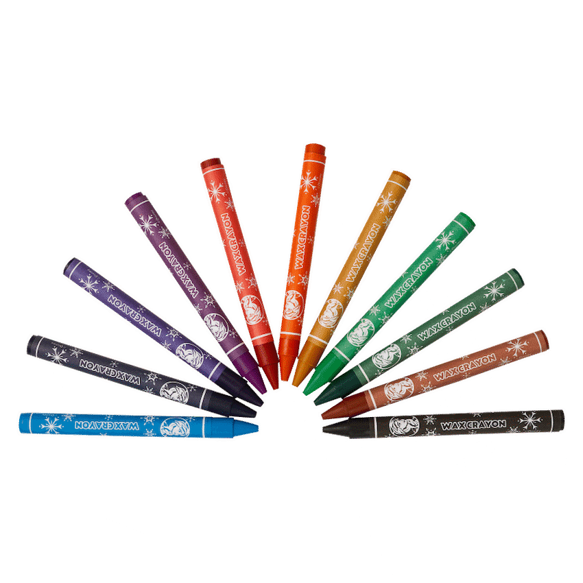 Frozen 12 Wax Crayons Multi