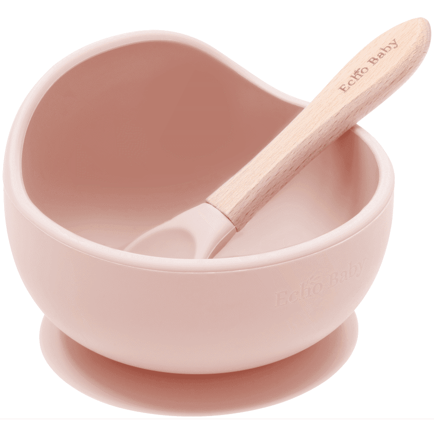 Echo Baby Silicone Suction Bowl and Spoon Set