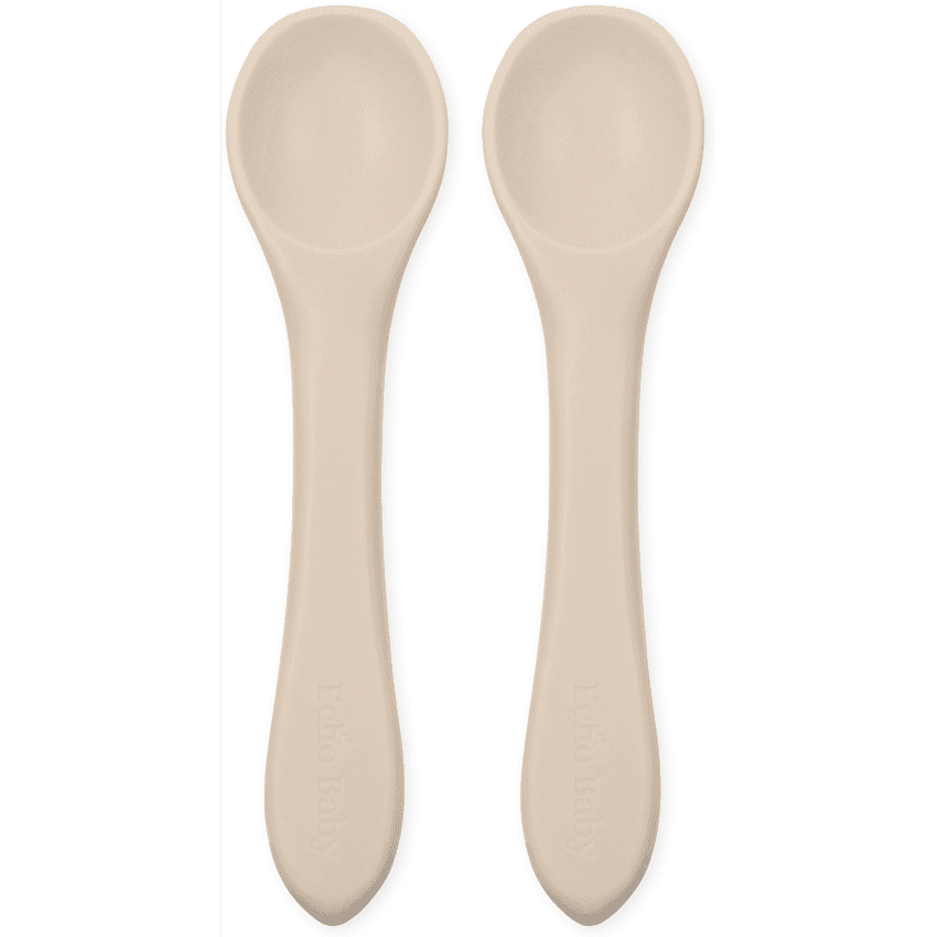 Echo Baby Silicone Feeding Spoons 2-Pack