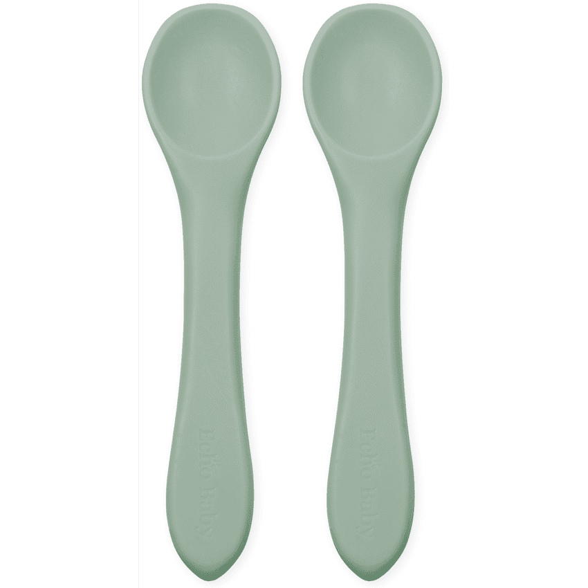 Echo Baby Silicone Feeding Spoons 2-Pack