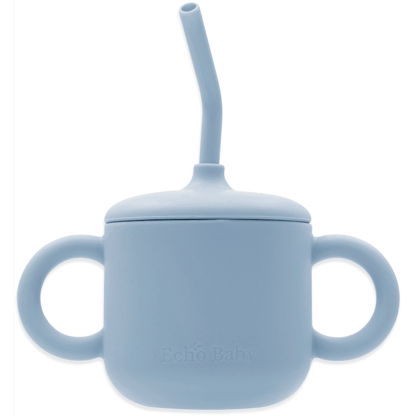 Echo Baby Silicone Training Cup with Straw