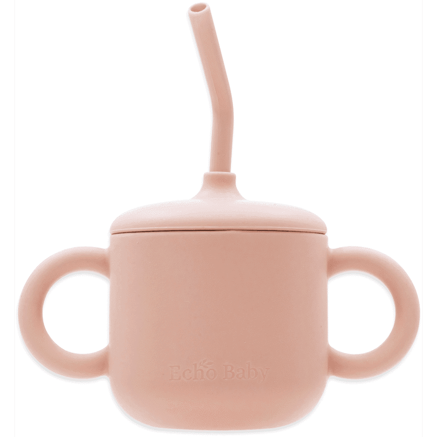 Echo Baby Silicone Training Cup with Straw