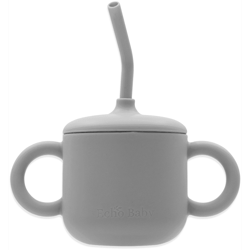 Echo Baby Silicone Training Cup with Straw