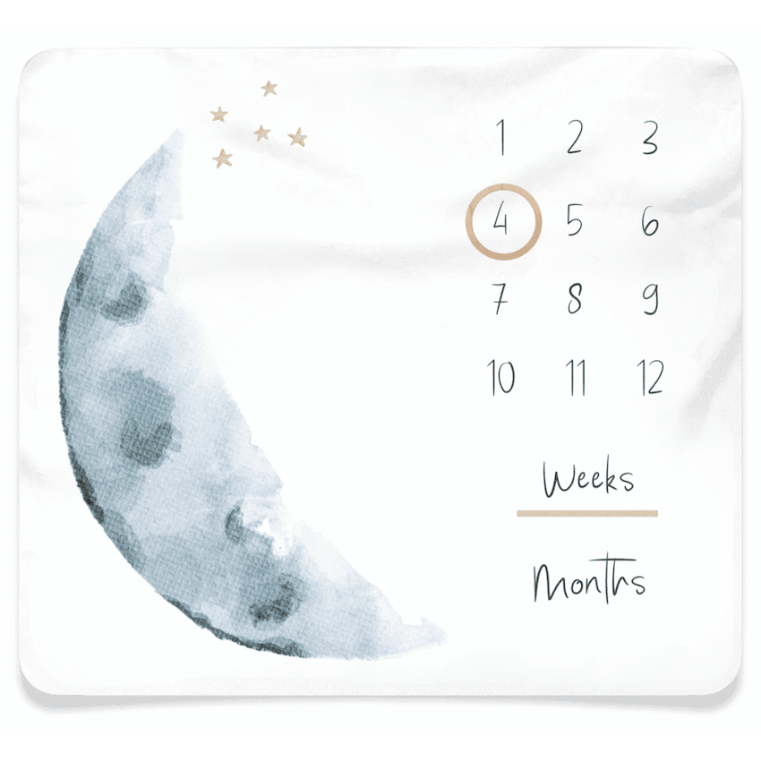 Echo Baby Milestone Blanket