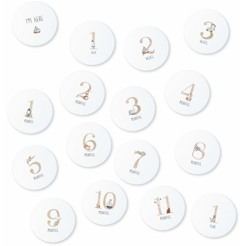 Echo Baby Milestone Cards