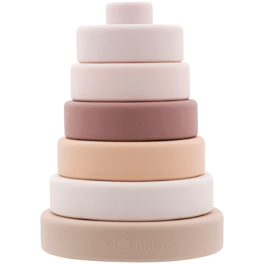 Echo Baby Silicone Stacking Rings