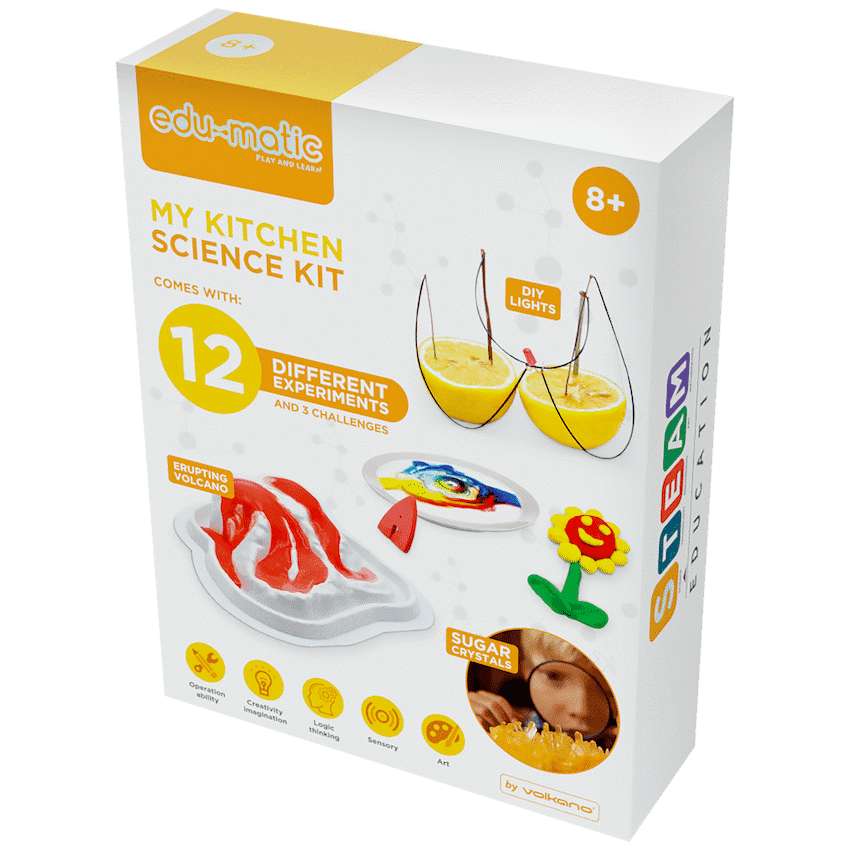 EDU - Science Kit for the Kitchen with 12 Experiments