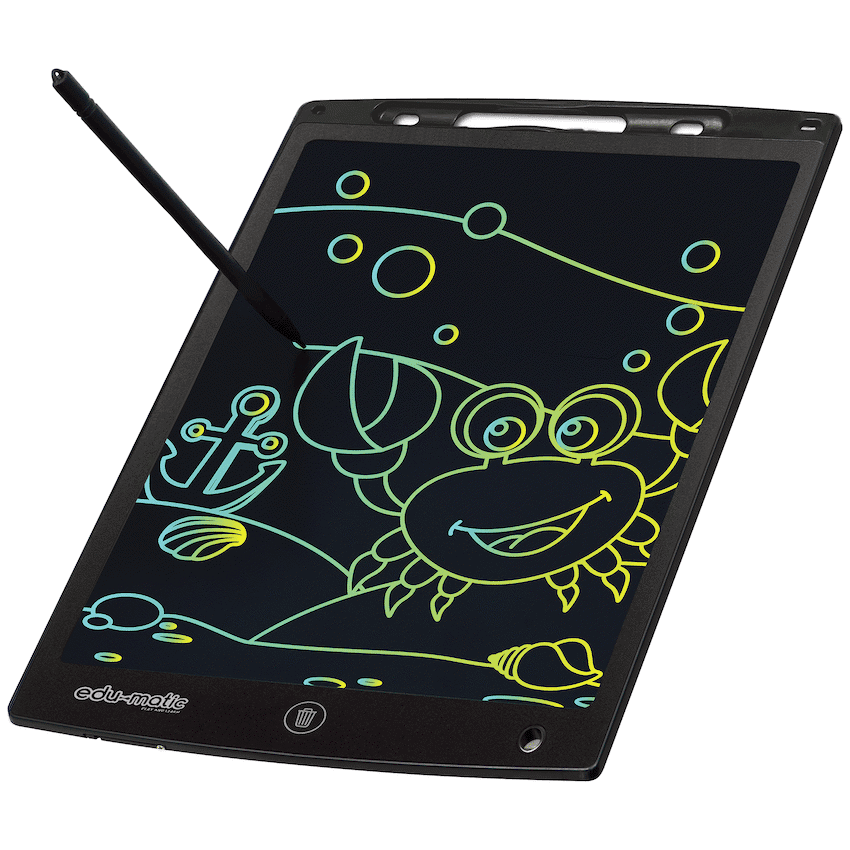 Edu-Matic Skribbler - 12in LCD Writing Tablet with 1 Delete Button