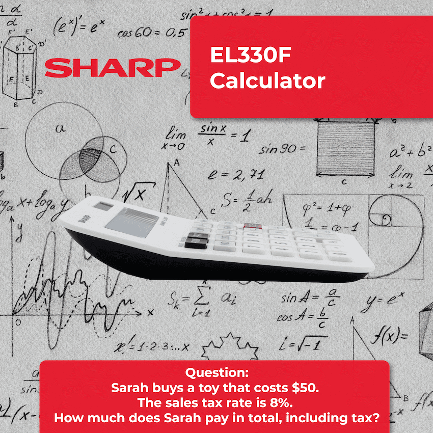 Sharp EL330F Calculator