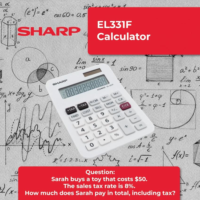 Sharp EL331F Calculator