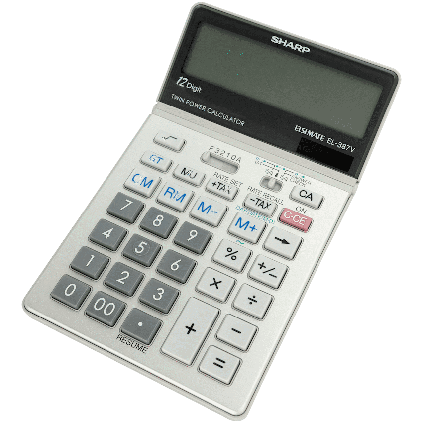 Sharp EL387V Multi-Function Calculator