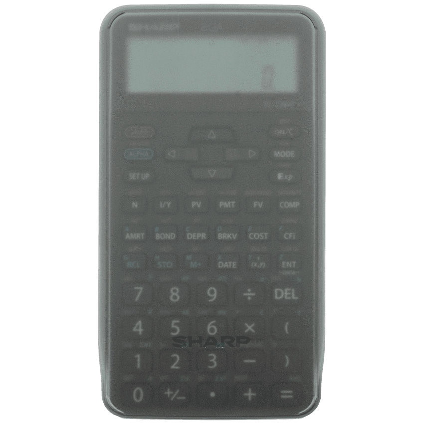 Sharp EL-738 XTB - Advanced Financial Calculator NEW DESIGN