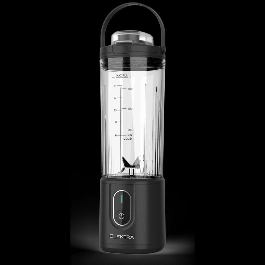 Elektra 400ml Plastic Personal Blender - Black
