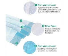 Disposable Protective 3-Ply Face Mask