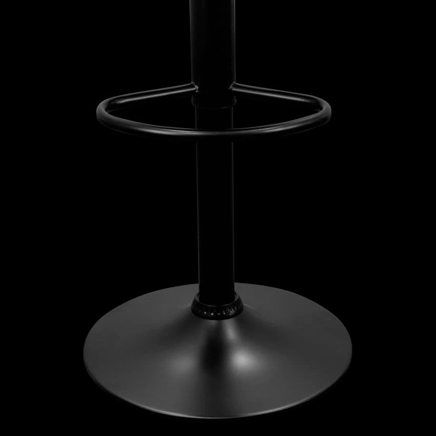 Bayer Large Barstool Grey with black base - Single