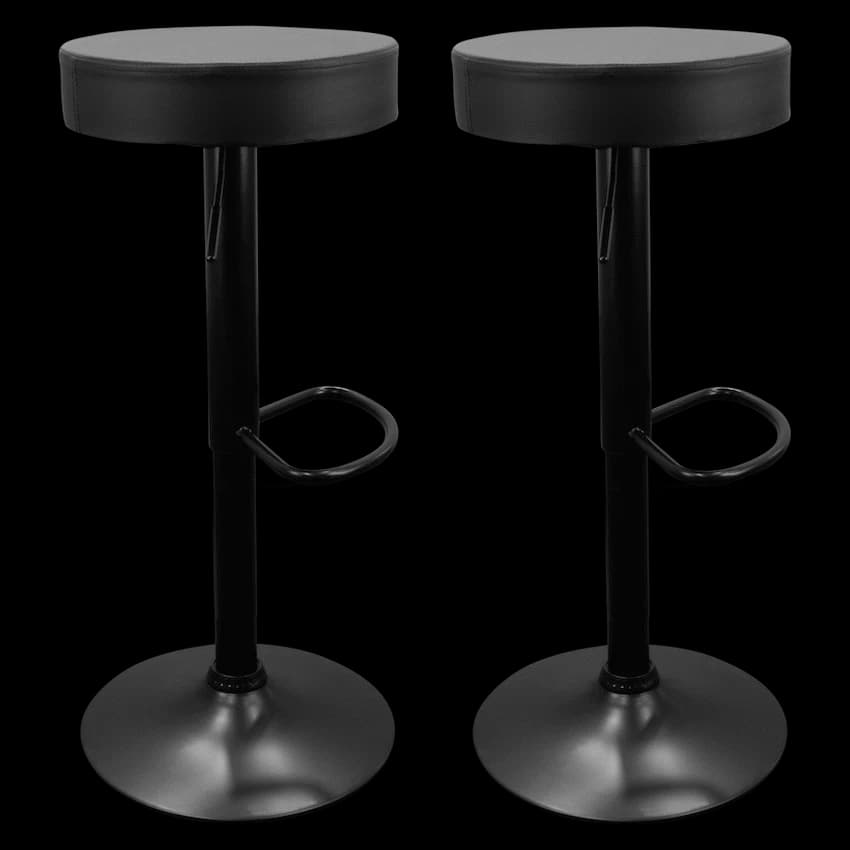 Everfurn Kuala Barstool - 2 Pack, Swivel, Height Adjustable