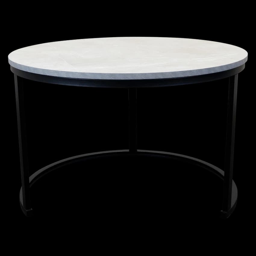 Everfurn Nile Nesting Coffee Table - Ash Grey (2 Piece)