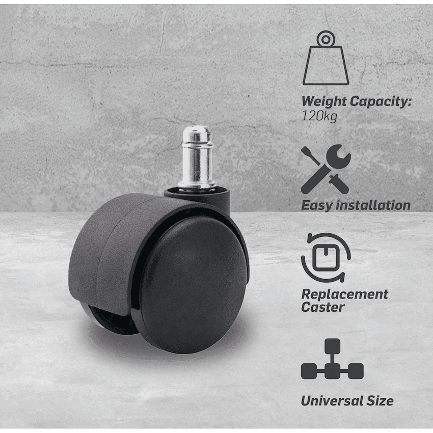 Everfurn Stealth Caster Wheel - 5 Pack