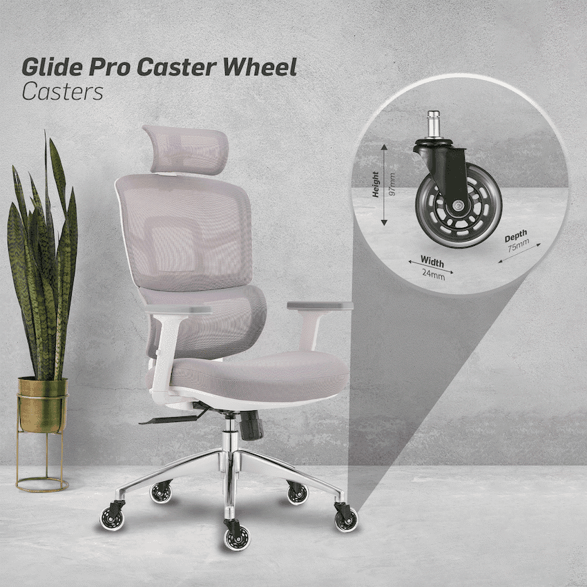 Everfurn Premium Glide Pro Caster Wheel