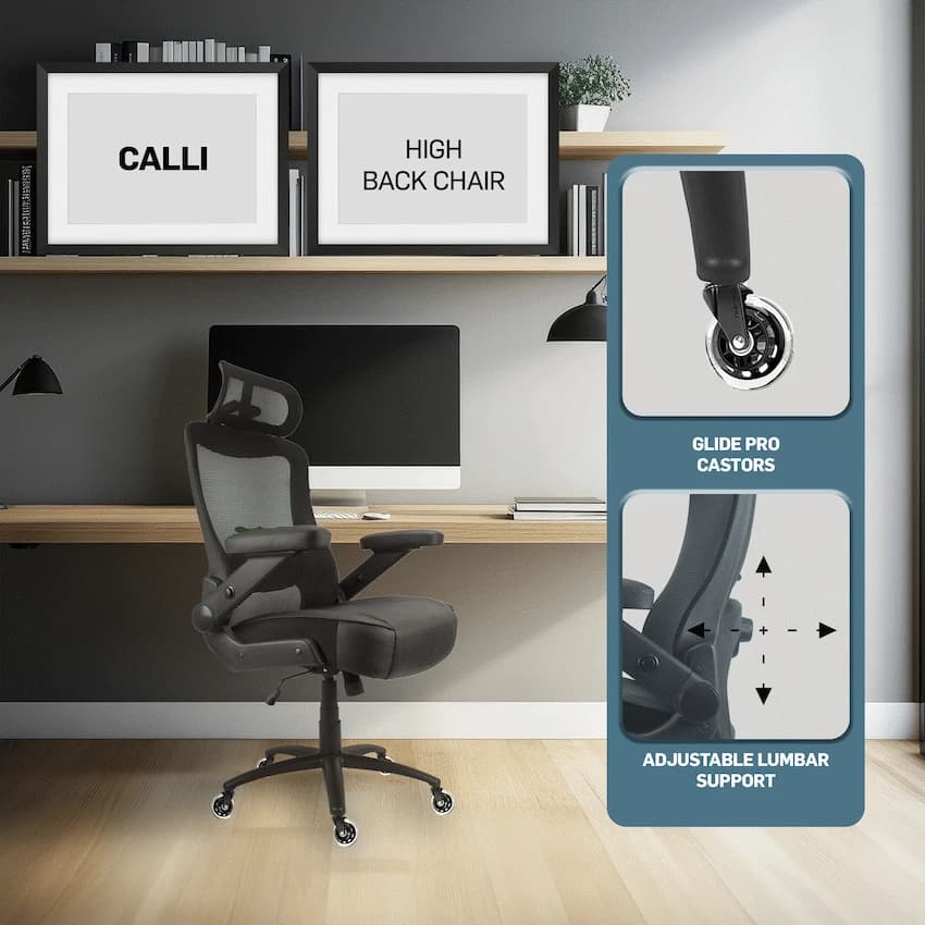 Everfurn Calli High Back Chair