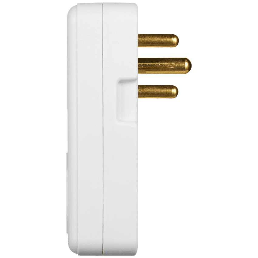 Ellies 3-Way Adaptor - White